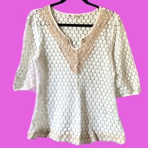 Vintage Solitaire Brand Lace Blouse